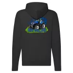 čierna mikina na zips new holland