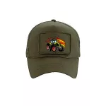 claas axion army zelená baseballová čiapka vymeniteľná nášatia