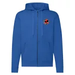 mitsubishi modrá mikina na zips