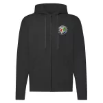 alfa romeo zips čierna mikina