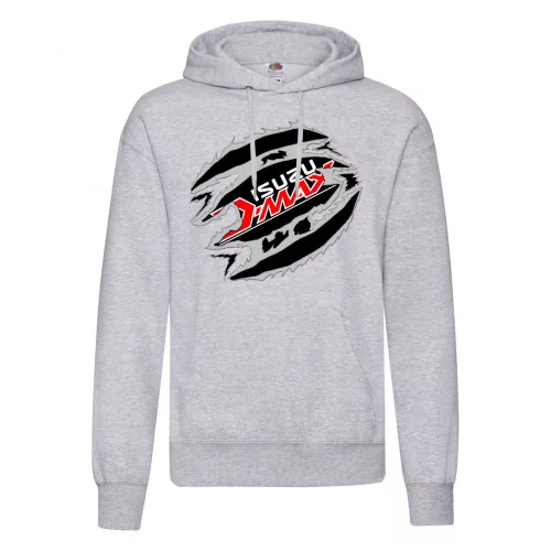 sveter isuzu svetlo šedý