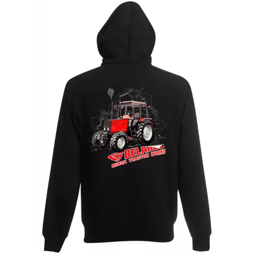 mtz 892 detský sveter na zips - čierny
