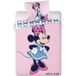   disney minnie detská prikrývka na posteľ 100×135 cm, 40×60 cm