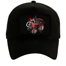 baseballová čiapka mtz 82 čierna výmenná nášatia
