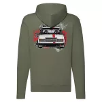 lada 2107 zelená mikina na zips