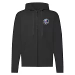 saab čierna sveter s mikinou na zips