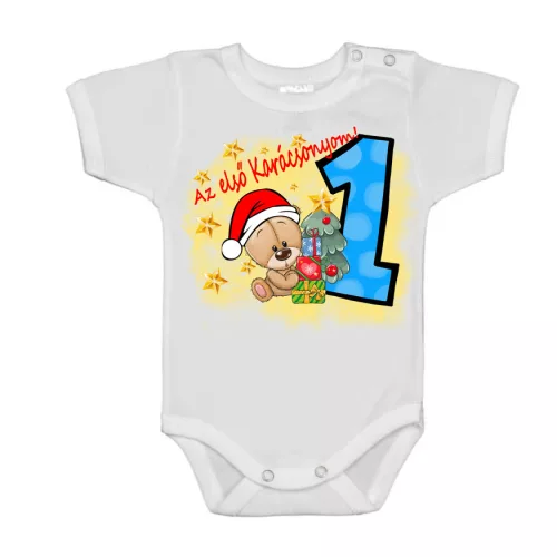 môj prvý chlapček na vianoce body pre bábätká