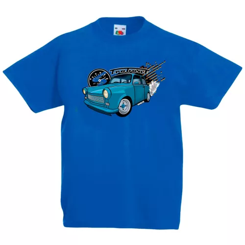 trabant 601 modré detské tričko