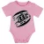 audi ružové dojčenské body s krátkym rukávom