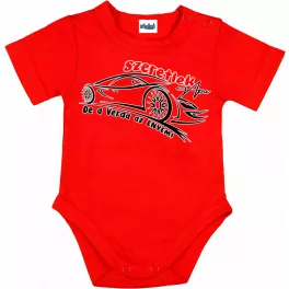   ľúbim ťa ocko, ale verda je moja! detské telíčko červené