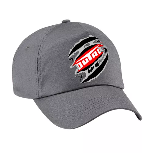 sivá látka dutra baseball čiapka
