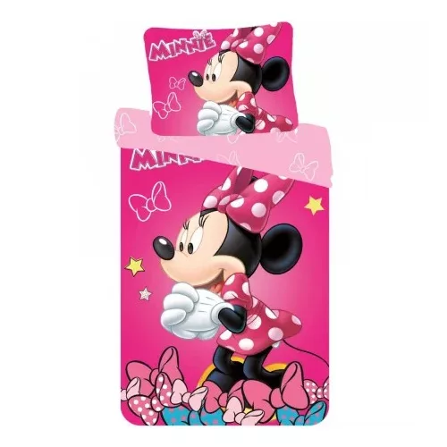 prikrývka na posteľ disney minnie 140×200 cm, 70×90 cm