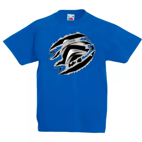 detské tričko citroen modré