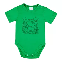ryba telo s krátkym rukávom zelená