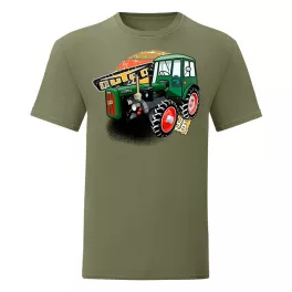 tričko malý dutra (ue28) tractor zelené