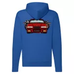 bmw e36 zips modrá modrá mikina