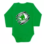 skoda zelená dlhý rukáv body pre bábätká + nohavičky a ponožky