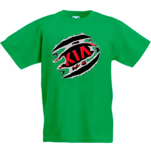 kia zelené detské tričko