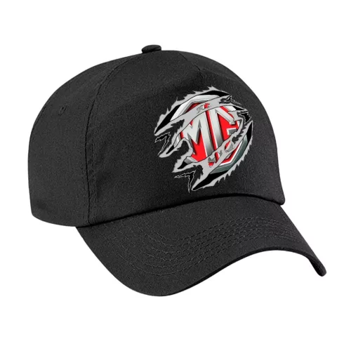 čierna látka mg dieťa baseball čiapka
