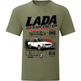 LADA STREET ZELENÉ TRIČKO 