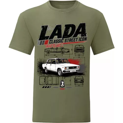 LADA STREET ZELENÉ TRIČKO 