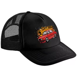 čierna škoda 120 basebalová čiapka