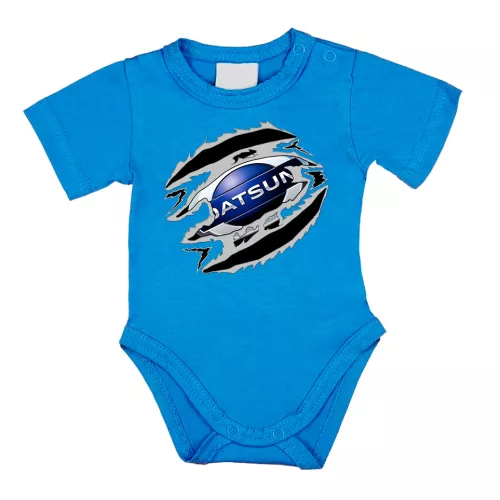 datsun modrá body s krátkym rukávom