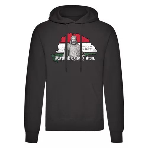 svetre s klokaními vreckami v poďme po správnej ceste (čierny)