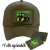 john deere military zelená baseballová čiapka vymeniteľná zápatka