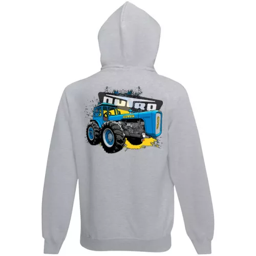detský sveter dutra na zips - šedý