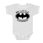 batman body pre bábätká modrá