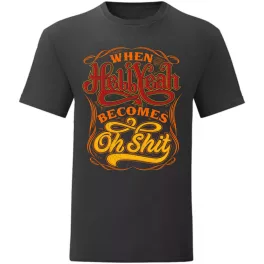 when hell yeah…čierna tričko