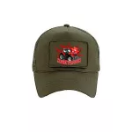 massey ferguson army zelená baseballová čiapka vymeniteľná záplata