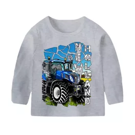 detské tričko s dlouhým rukávom new holland