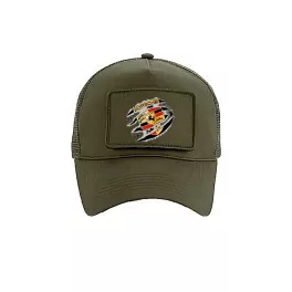 vymeniteľná šiltovka porsche military zelená