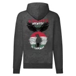 a soliders maďarský... sveter na zips (tmavošedá)