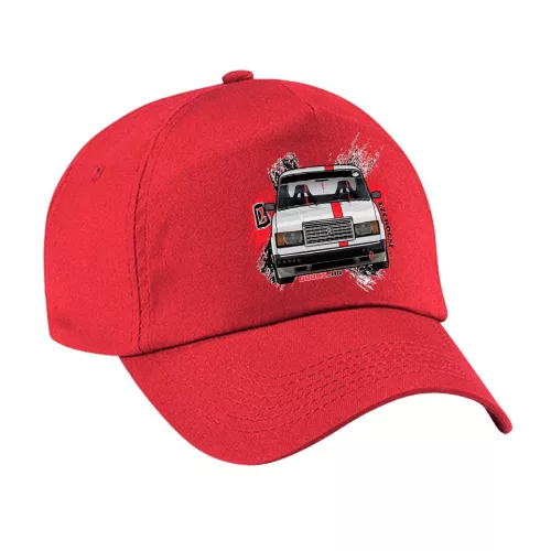 červená látka lada 2107 basebalová čiapka