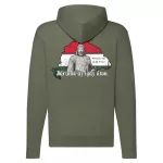 poďme po správnej ceste mikina so zipsom (zelená)
