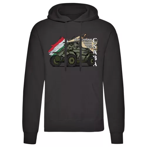 svetre s klokaními vreckami v csaba light tank (čierny)