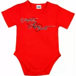 ukradla som ockovo srdce! detské body s krátkym rukávom čiernej farby