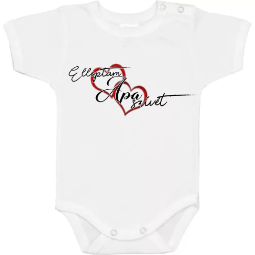 ukradla som ockovo srdce! detské body s krátkym rukávom