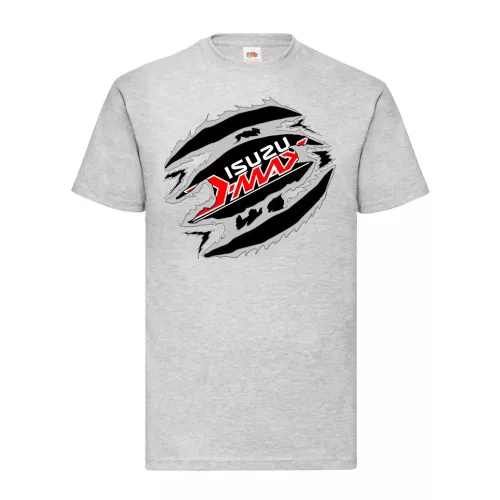 šedé tričko isuzu d-max