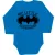 batman body pre bábätká modrá