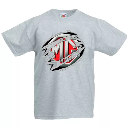 mg šedé detské tričko