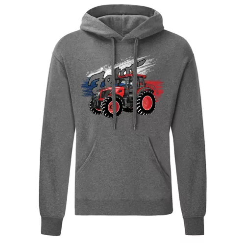 mikina s kapucňou zetor c. 170 tmavošedá