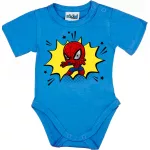 spiderman body pre bábätká čierne