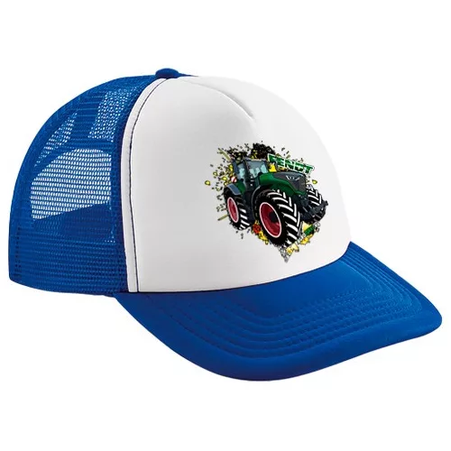 modro biela ​​baseball čiapka fendt