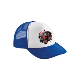 modrá biely mtz 82 baseball čiapka