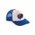 modrá biely mtz 82 baseball čiapka