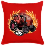 mtz 50 červený bavlnený vankúš